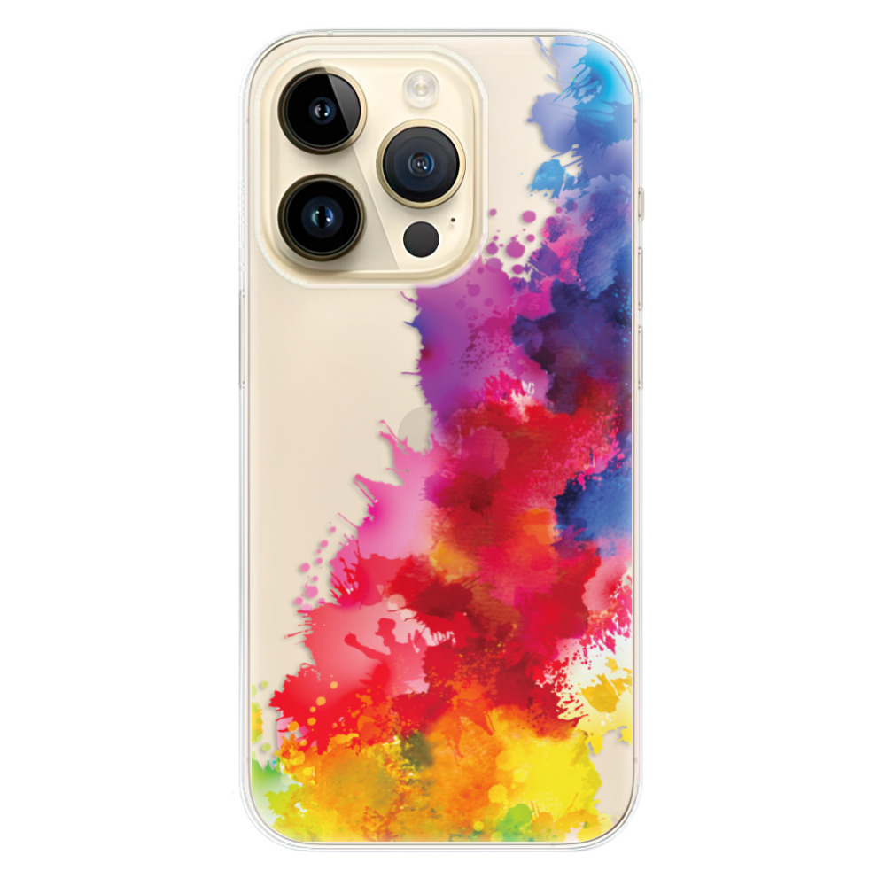 Odolné silikónové puzdro iSaprio - Color Splash 01 - iPhone 14 Pro