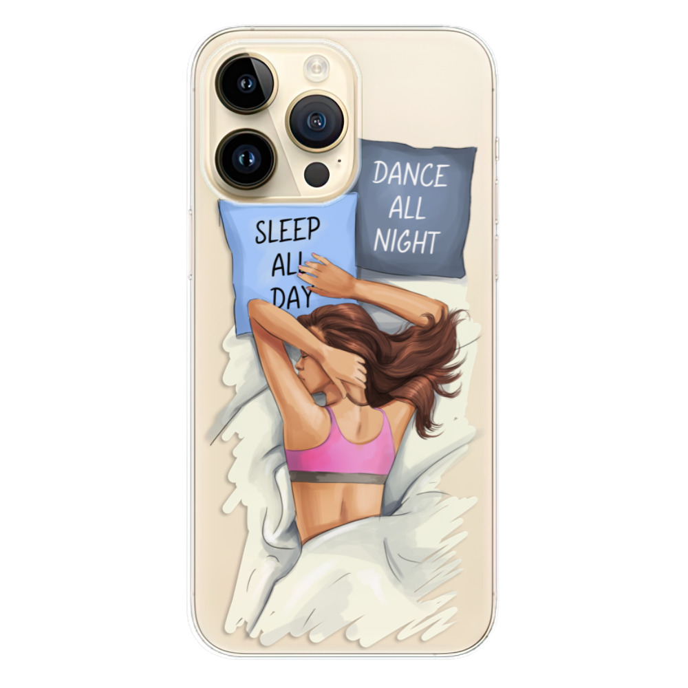 Odolné silikónové puzdro iSaprio - Dance and Sleep - iPhone 14 Pro Max
