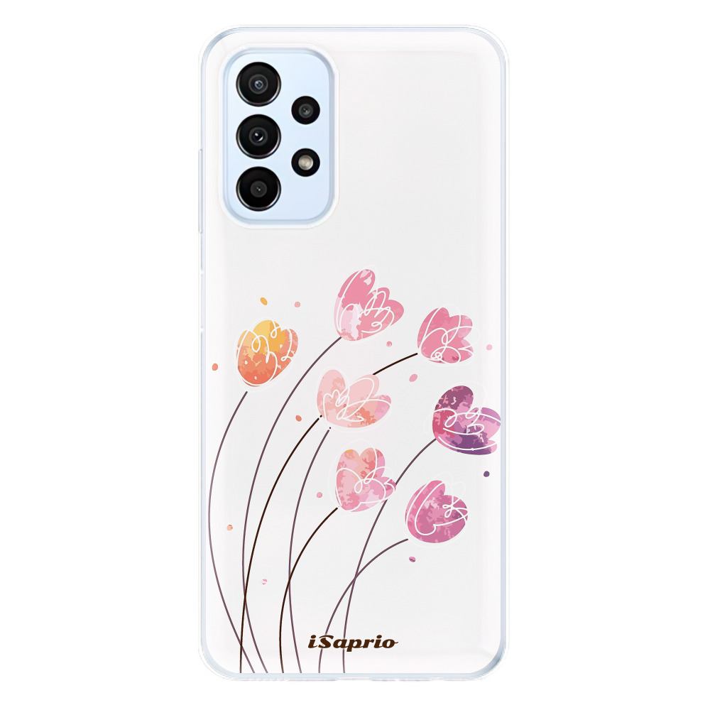 Odolné silikónové puzdro iSaprio - Flowers 14 - Samsung Galaxy A23 / A23 5G