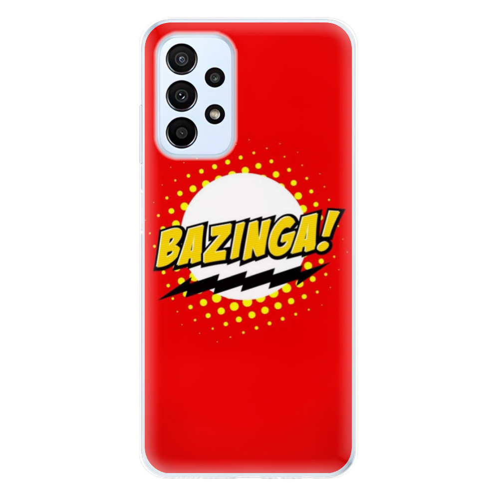 Odolné silikónové puzdro iSaprio - Bazinga 01 - Samsung Galaxy A23 / A23 5G