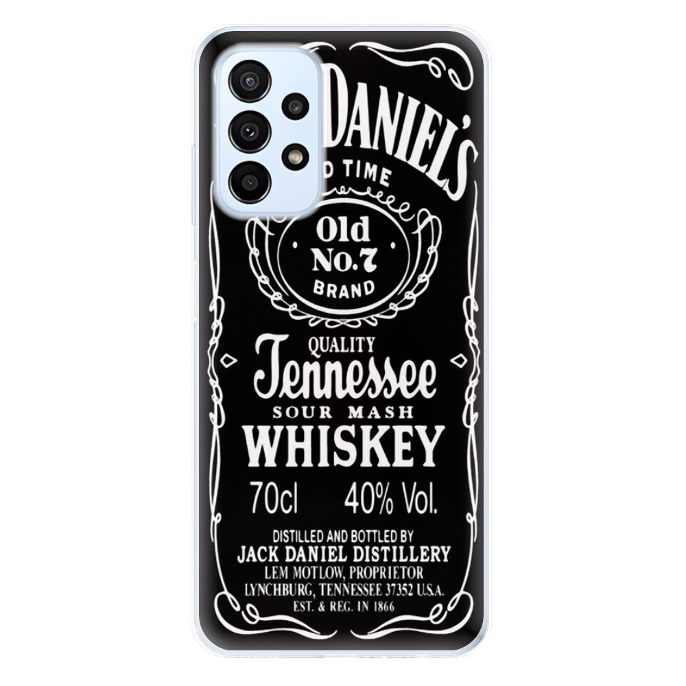 Odolné silikónové puzdro iSaprio - Jack Daniels - Samsung Galaxy A23 / A23 5G