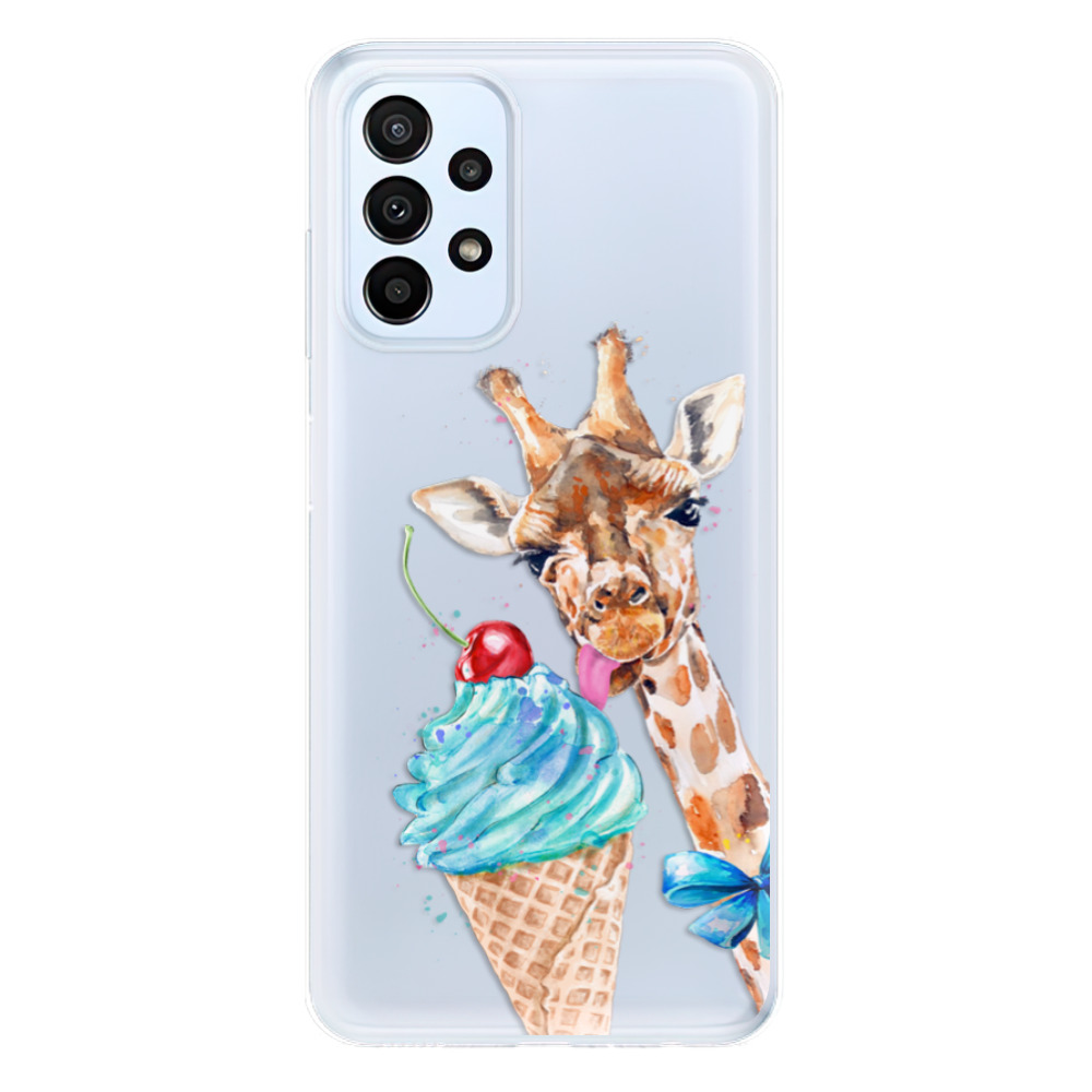 Odolné silikónové puzdro iSaprio - Love Ice-Cream - Samsung Galaxy A23 / A23 5G