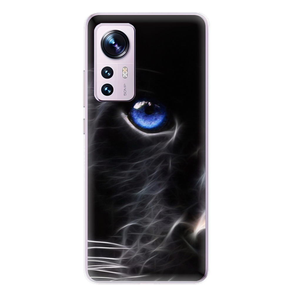 Odolné silikónové puzdro iSaprio - Black Puma - Xiaomi 12 / 12X