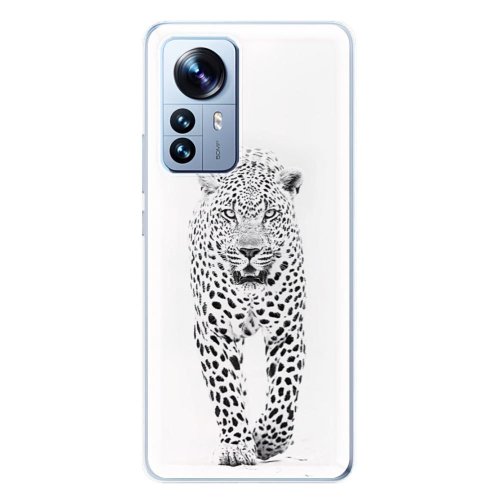 Odolné silikónové puzdro iSaprio - White Jaguar - Xiaomi 12 Pro