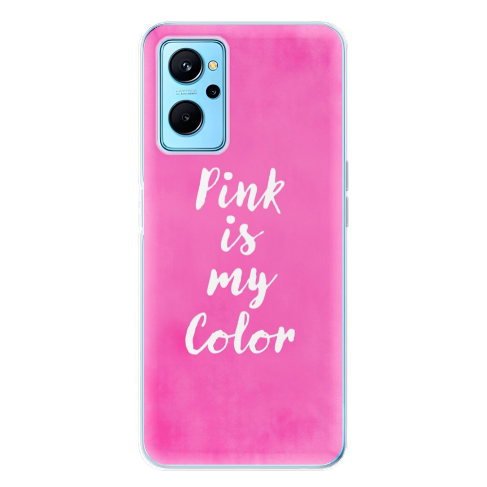 Odolné silikónové puzdro iSaprio - Pink is my color - Realme 9i