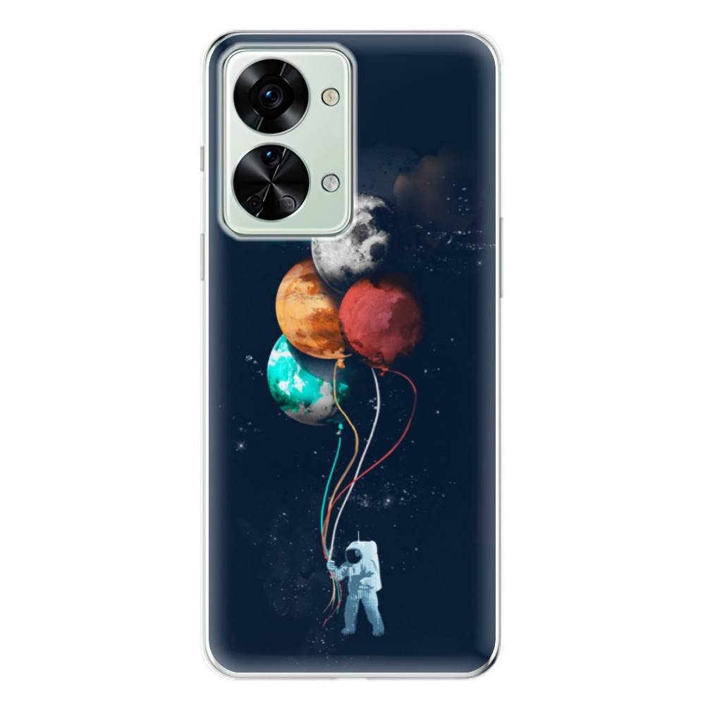 Odolné silikónové puzdro iSaprio - Balloons 02 - OnePlus Nord 2T 5G