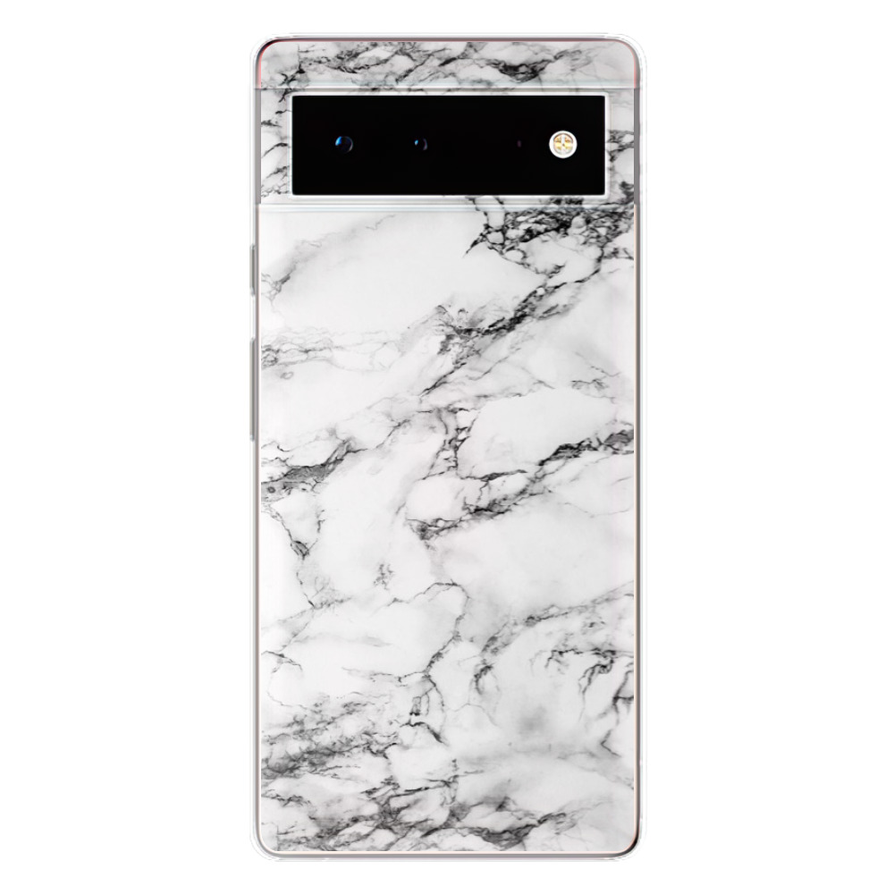 Odolné silikónové puzdro iSaprio - White Marble 01 - Google Pixel 6 5G