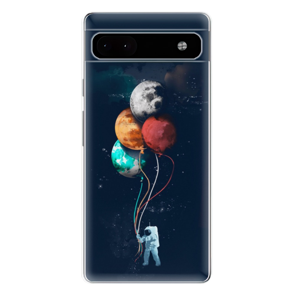 Odolné silikónové puzdro iSaprio - Balloons 02 - Google Pixel 6a 5G