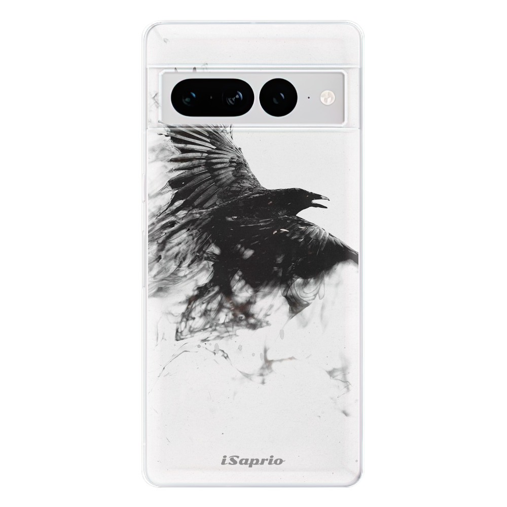 Odolné silikónové puzdro iSaprio - Dark Bird 01 - Google Pixel 7 Pro 5G