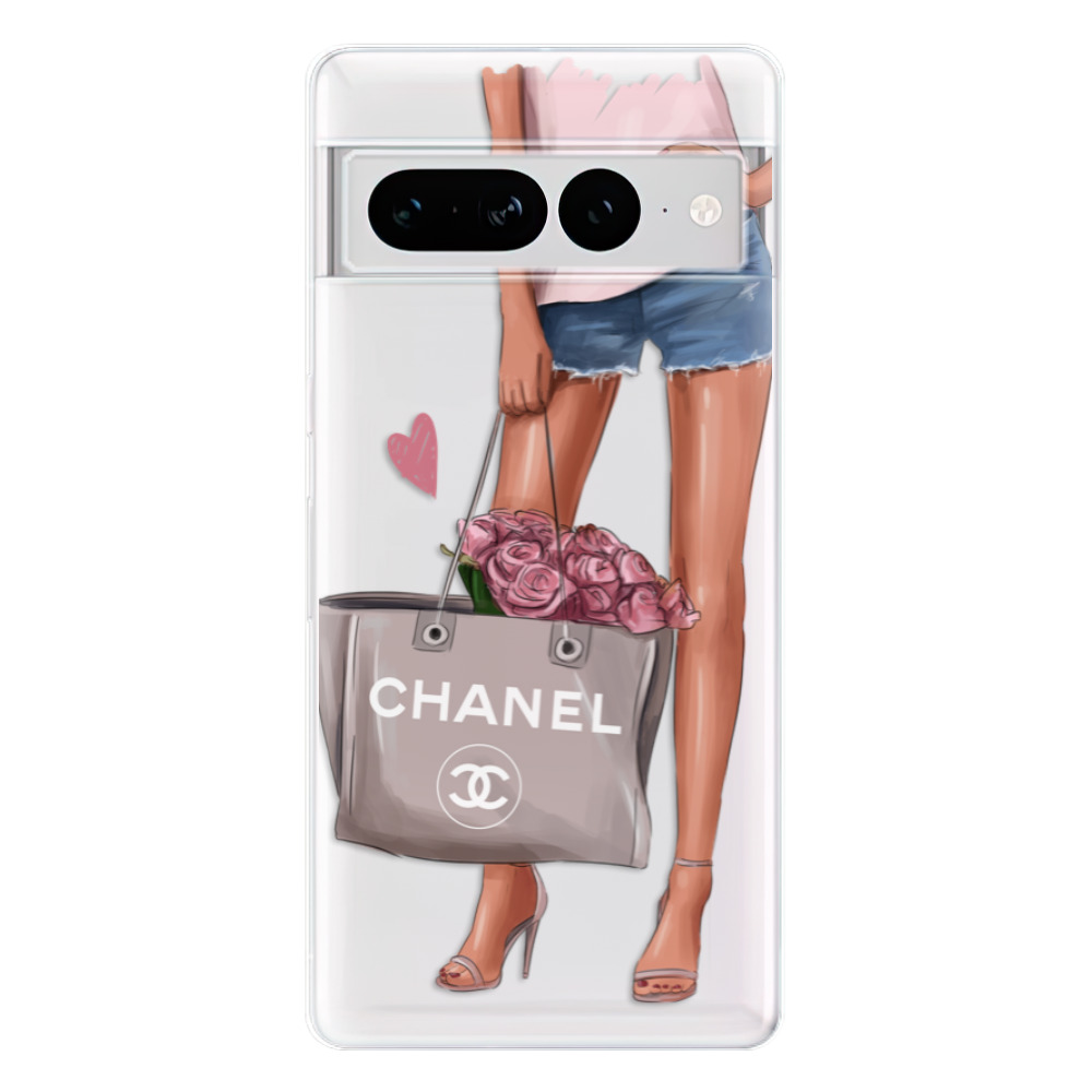 Odolné silikónové puzdro iSaprio - Fashion Bag - Google Pixel 7 Pro 5G