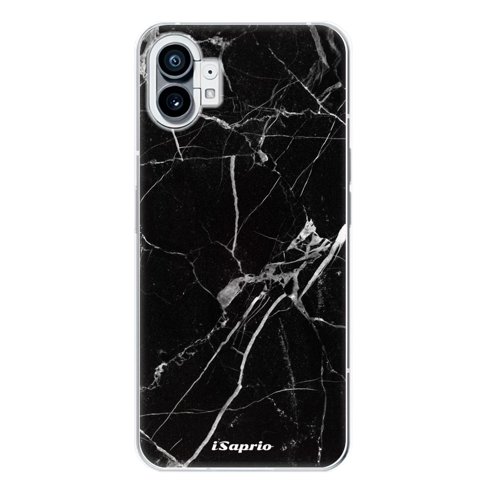 Odolné silikónové puzdro iSaprio - Black Marble 18 - Nothing Phone (1)