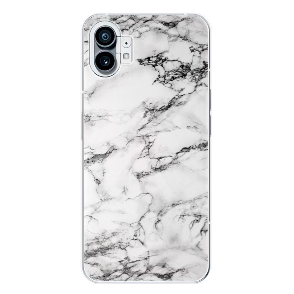 Odolné silikónové puzdro iSaprio - White Marble 01 - Nothing Phone (1)