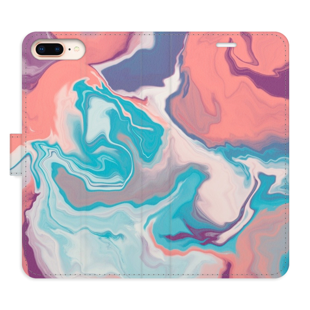 Flipové puzdro iSaprio - Abstract Paint 06 - iPhone 7 Plus