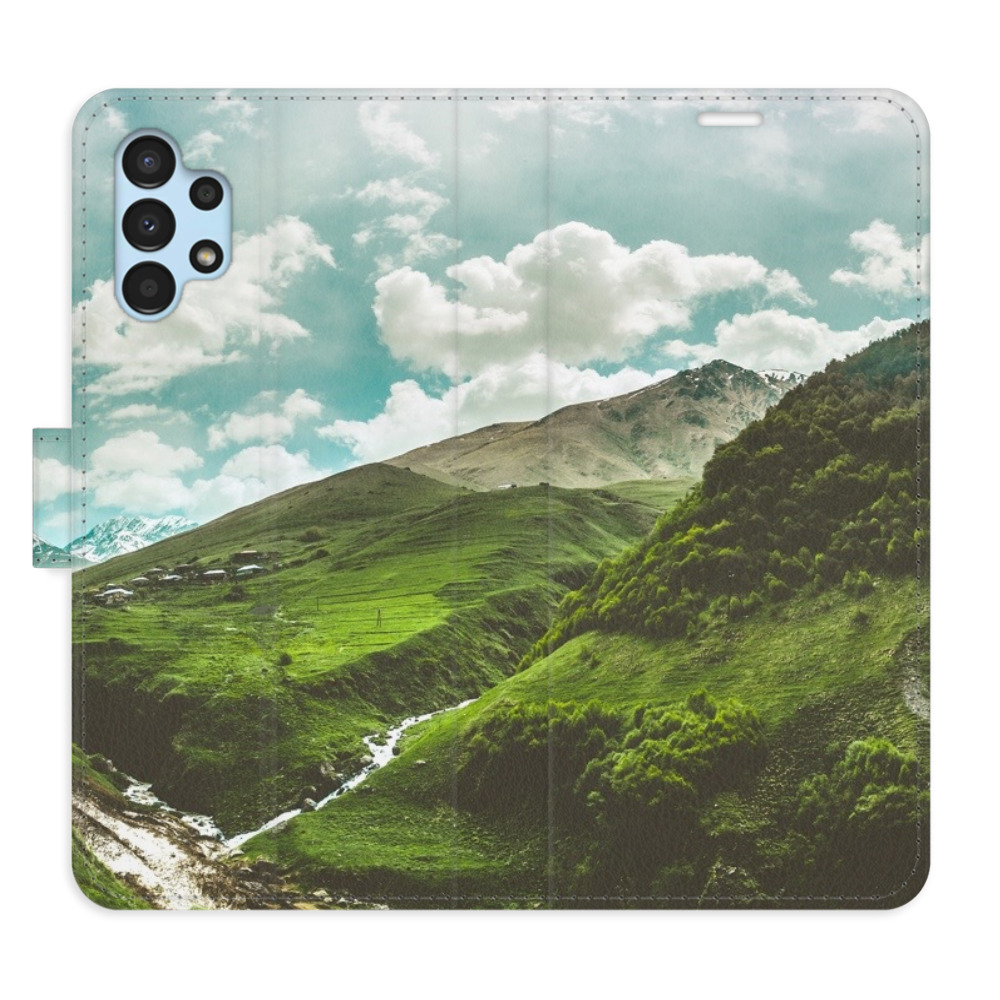 Flipové puzdro iSaprio - Mountain Valley - Samsung Galaxy A13 / A13 5G