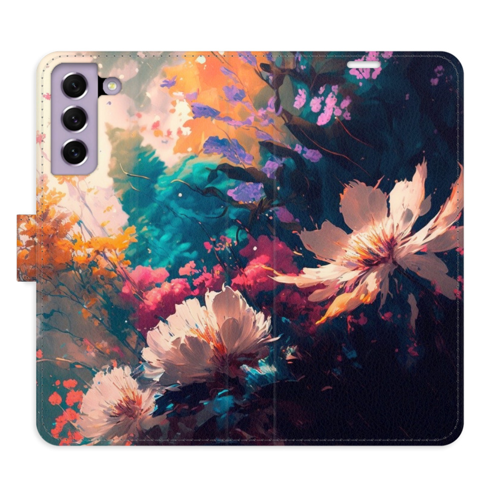 Flipové puzdro iSaprio - Spring Flowers - Samsung Galaxy S21 FE 5G