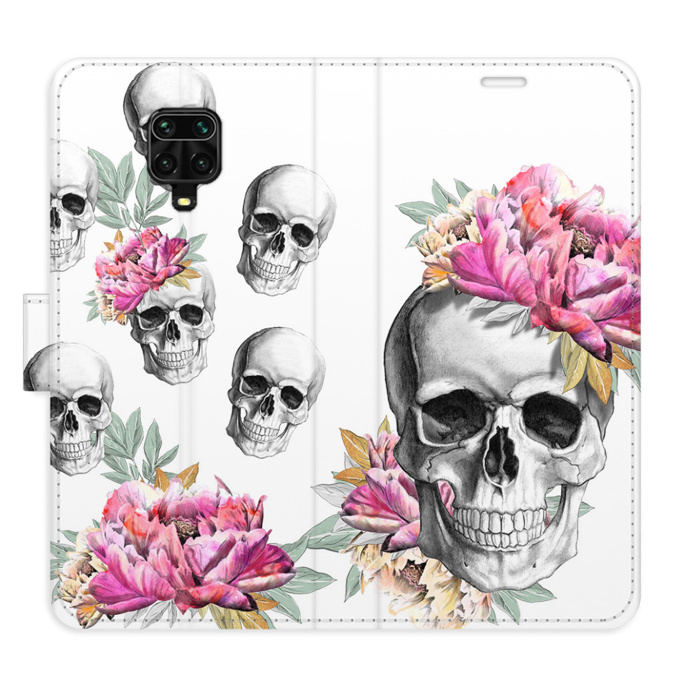 Flipové puzdro iSaprio - Crazy Skull - Xiaomi Redmi Note 9 Pro / Note 9S