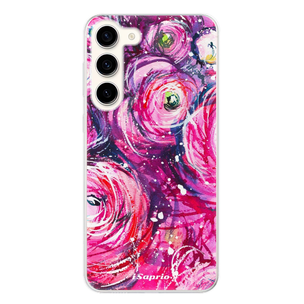 Odolné silikónové puzdro iSaprio - Pink Bouquet - Samsung Galaxy S23+ 5G