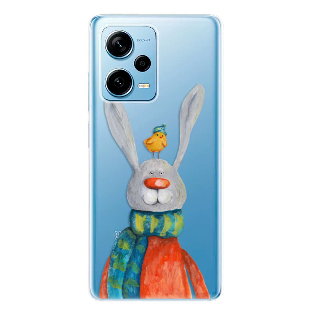 Odolné silikónové puzdro iSaprio - Rabbit And Bird - Xiaomi Redmi Note 12 Pro 5G / Poco X5 Pro 5G