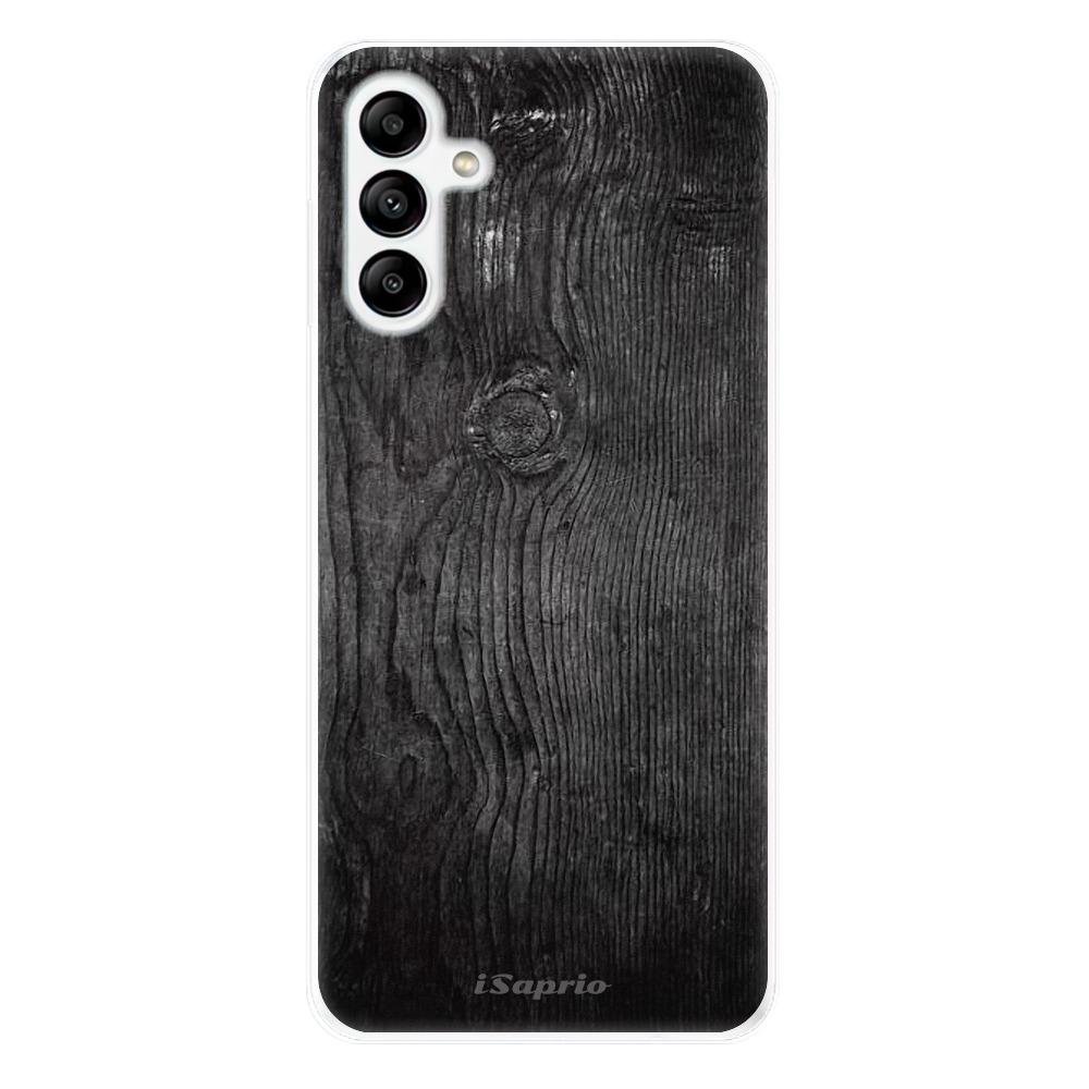 Odolné silikónové puzdro iSaprio - Black Wood 13 - Samsung Galaxy A04s