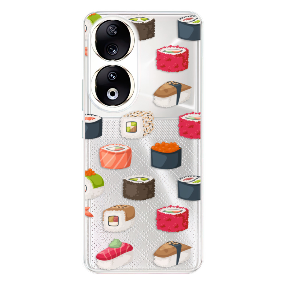 Odolné silikónové puzdro iSaprio - Sushi Pattern - Honor 90 5G