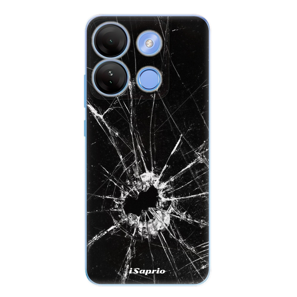 Odolné silikónové puzdro iSaprio - Broken Glass 10 - Infinix Smart 7