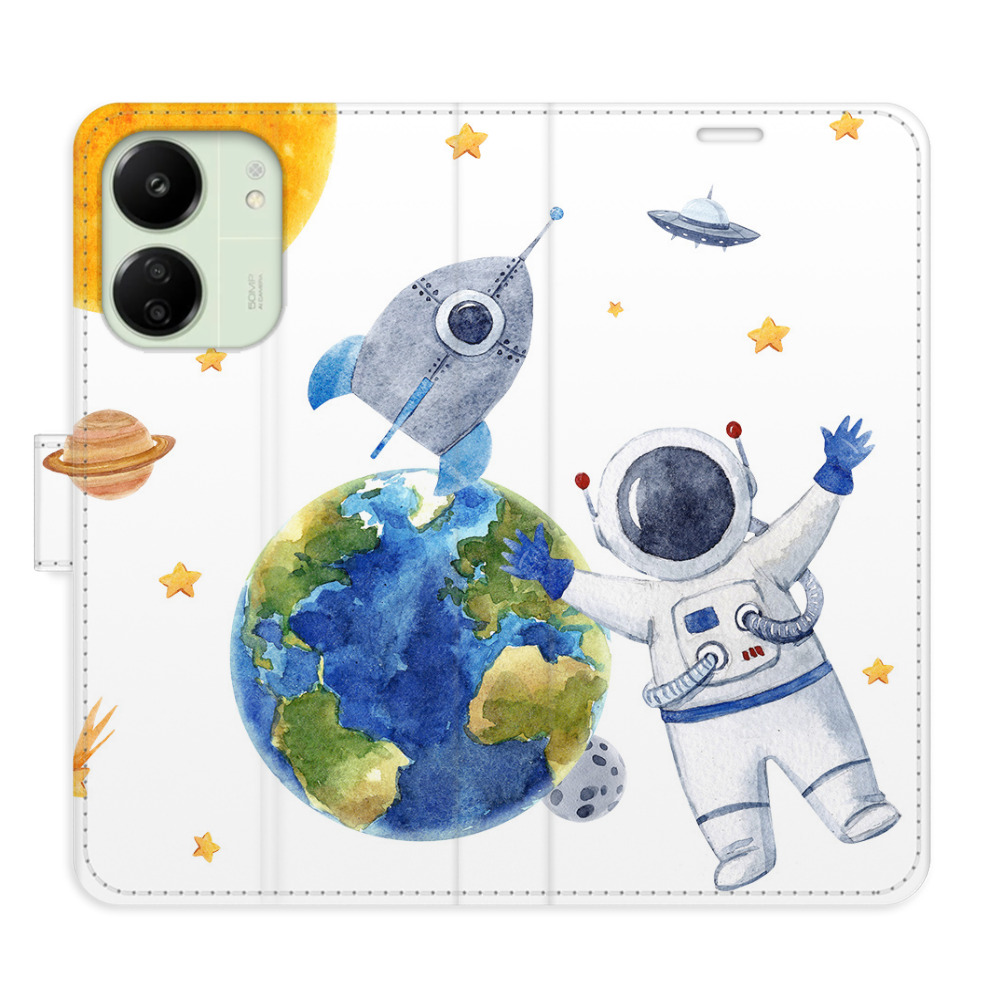 Flipové puzdro iSaprio - Space 06 - Xiaomi Redmi 13C