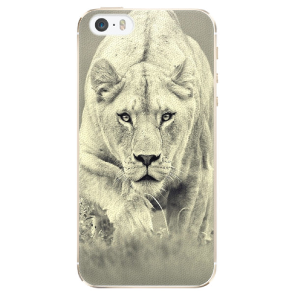 Plastové puzdro iSaprio - Lioness 01 - iPhone 5/5S/SE