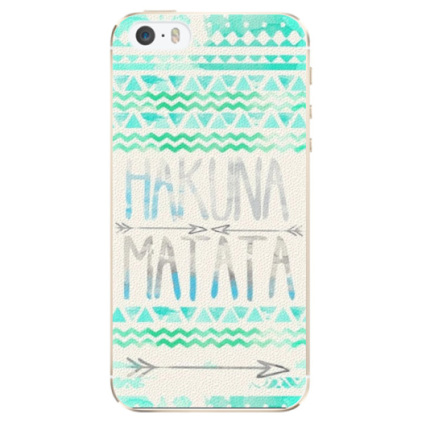 Plastové puzdro iSaprio - Hakuna Matata Green - iPhone 5/5S/SE