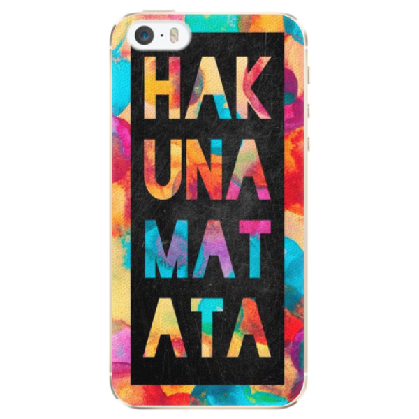 Plastové puzdro iSaprio - Hakuna Matata 01 - iPhone 5/5S/SE