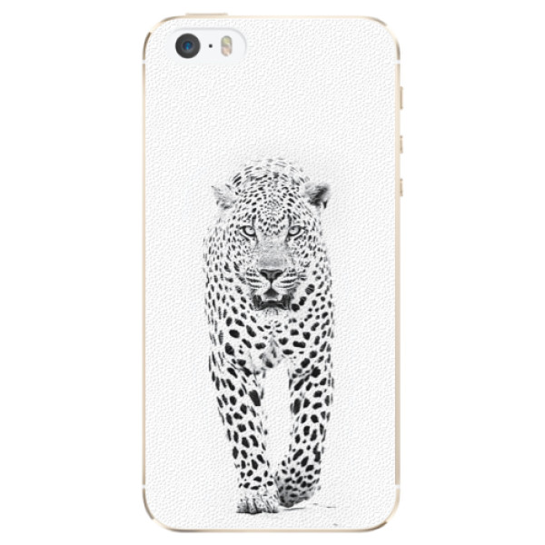 Plastové puzdro iSaprio - White Jaguar - iPhone 5/5S/SE