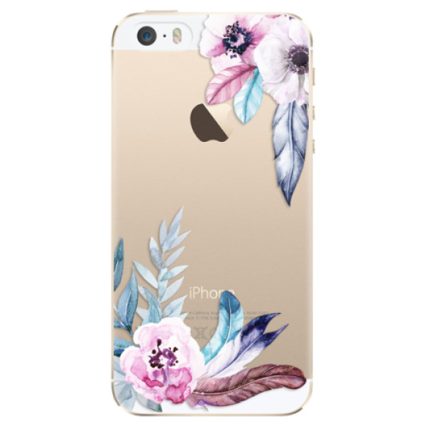 Plastové puzdro iSaprio - Flower Pattern 04 - iPhone 5/5S/SE