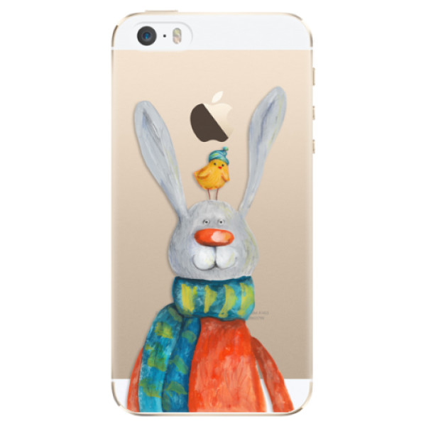 Plastové puzdro iSaprio - Rabbit And Bird - iPhone 5/5S/SE