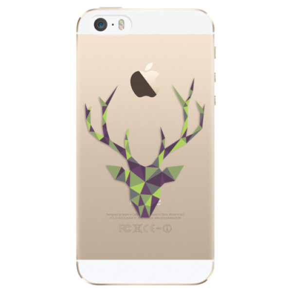 Plastové puzdro iSaprio - Deer Green - iPhone 5/5S/SE