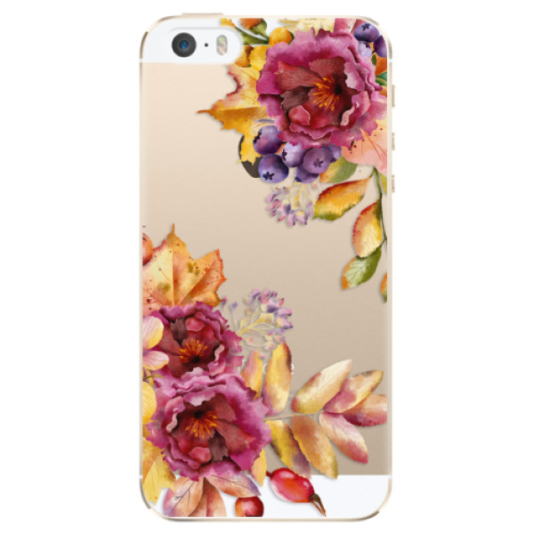 Plastové puzdro iSaprio - Fall Flowers - iPhone 5/5S/SE