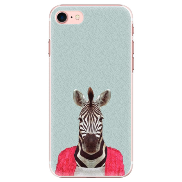 Plastové puzdro iSaprio - Zebra 01 - iPhone 7