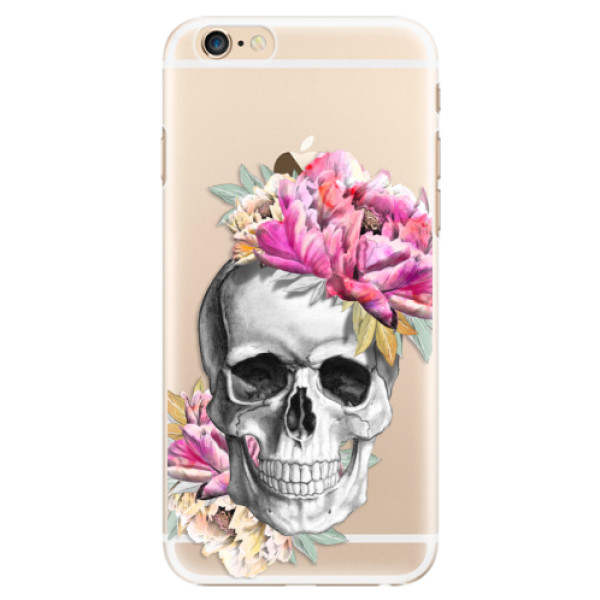 Plastové puzdro iSaprio - Pretty Skull - iPhone 6/6S