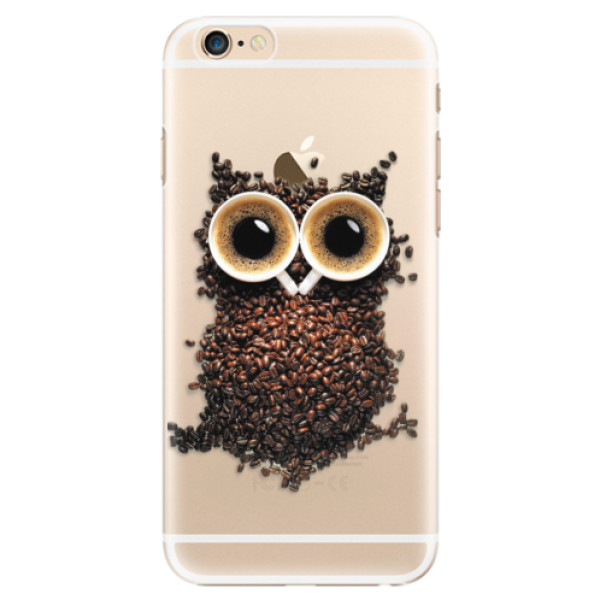 Plastové puzdro iSaprio - Owl And Coffee - iPhone 6/6S