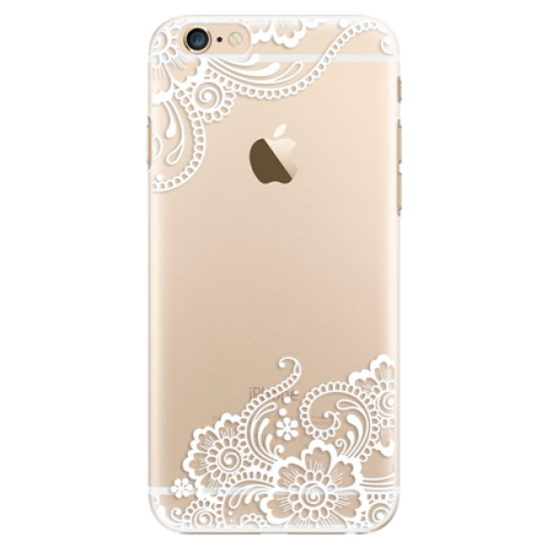 Plastové puzdro iSaprio - White Lace 02 - iPhone 6/6S