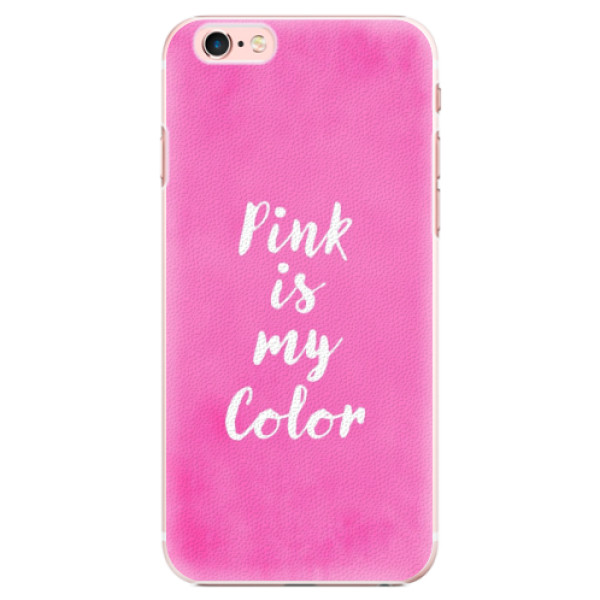 Plastové puzdro iSaprio - Pink is my color - iPhone 6 Plus/6S Plus