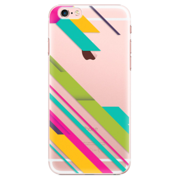 Plastové puzdro iSaprio - Color Stripes 03 - iPhone 6 Plus/6S Plus