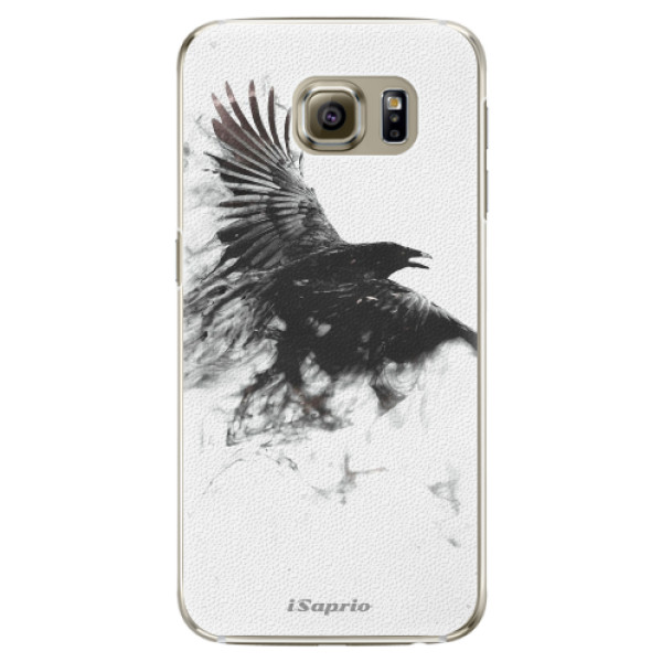Plastové puzdro iSaprio - Dark Bird 01 - Samsung Galaxy S6