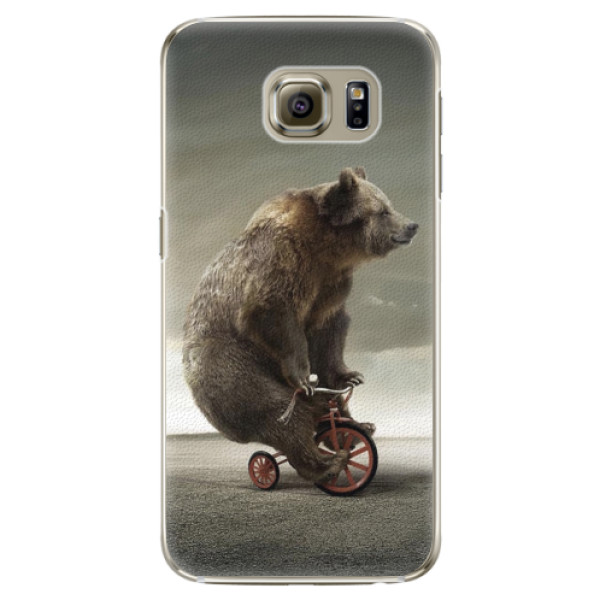 Plastové puzdro iSaprio - Bear 01 - Samsung Galaxy S6