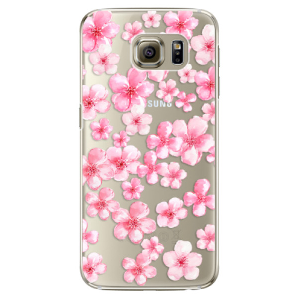 Plastové puzdro iSaprio - Flower Pattern 05 - Samsung Galaxy S6