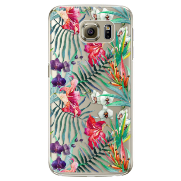 Plastové puzdro iSaprio - Flower Pattern 03 - Samsung Galaxy S6