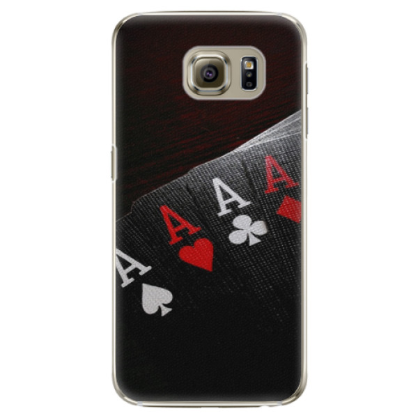 Plastové puzdro iSaprio - Poker - Samsung Galaxy S6