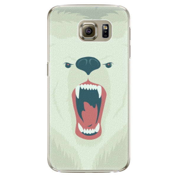 Plastové puzdro iSaprio - Angry Bear - Samsung Galaxy S6 Edge