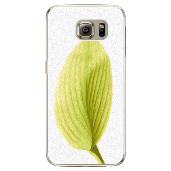 Plastové puzdro iSaprio - Green Leaf - Samsung Galaxy S6 Edge