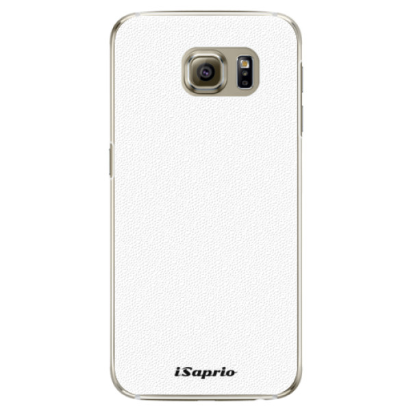 Plastové puzdro iSaprio - 4Pure - bílý - Samsung Galaxy S6 Edge