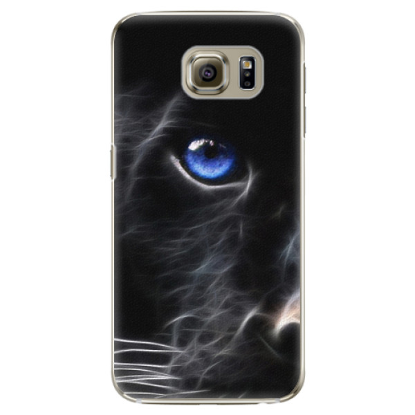 Plastové puzdro iSaprio - Black Puma - Samsung Galaxy S6 Edge Plus