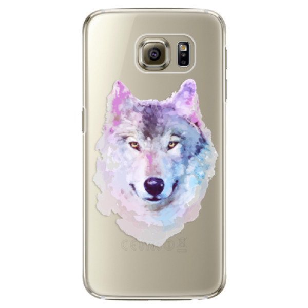 Plastové puzdro iSaprio - Wolf 01 - Samsung Galaxy S6 Edge Plus